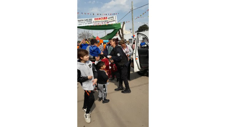 El Comando de Patrullas festejó el Día del Niño